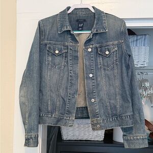 GAP Stretch Denim Jacket - Classic Blue